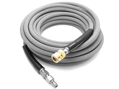 4000 PSI Gray Non-Marking Pressure Washer Hose - 3/8"