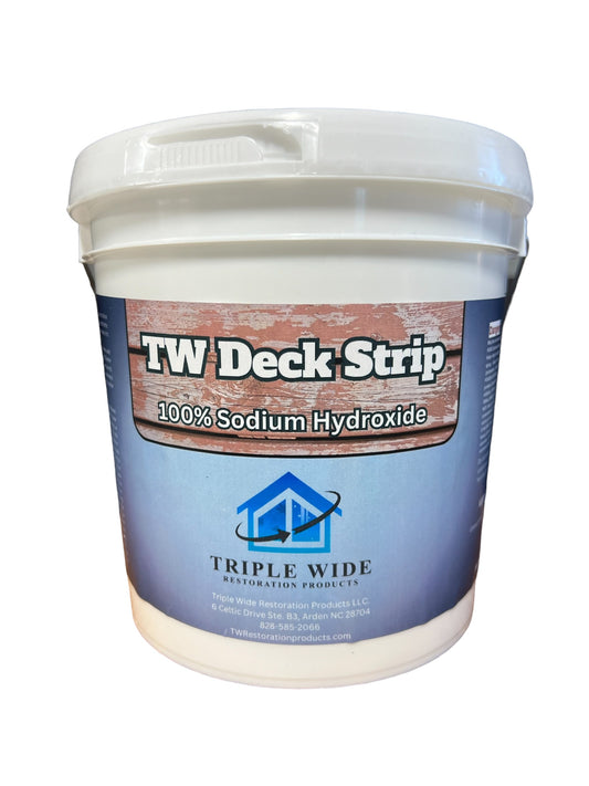 TW Deck Strip - 100% Sodium Hydroxide