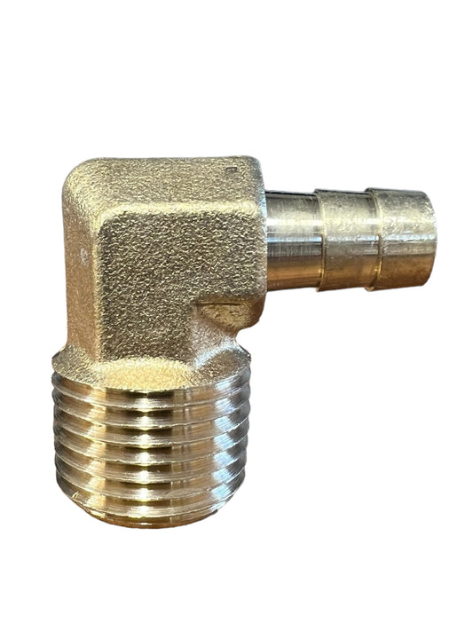 Brass Barb Elbow Fitting