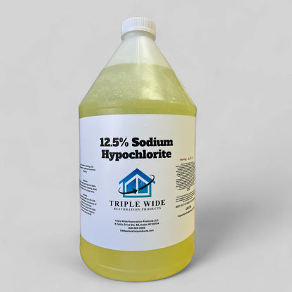 12.5% Sodium Hypochlorite - 4 Gallon Case