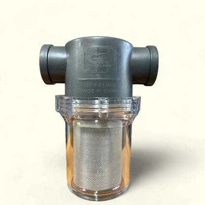 General Pump Clear Bowl Filter - 80 Mesh